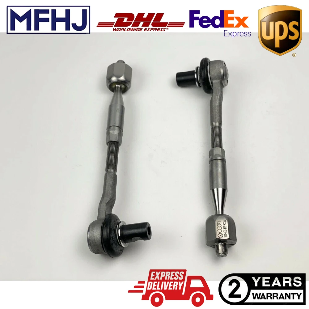 

For Bentley Continental Gt Gtc & Flying Spur Inner & Outer Front Tie Rods End Set 4E0419801E 4E0419801D 4E0419801C