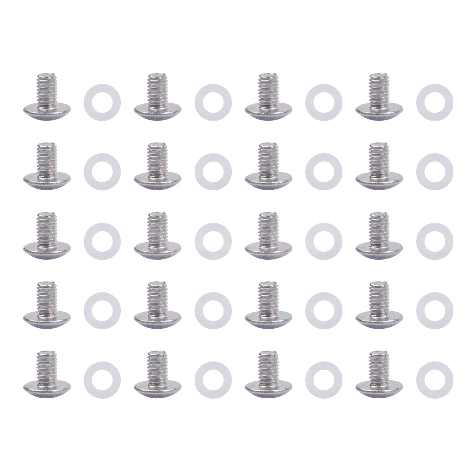 DeskPi RackMate Accessories for T0/T1/T2 Server Cabinet #10-32 5/16 Screws (a set of 30)