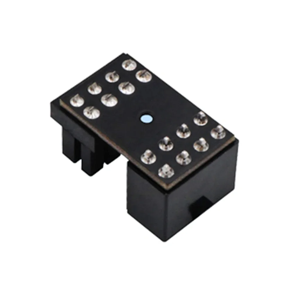 ATX 6Pin 8 Pin หญิงชาย 180 องศาหมุน Connector Power Adapter สําหรับเดสก์ท็อปกราฟิกการ์ด GPU Converter