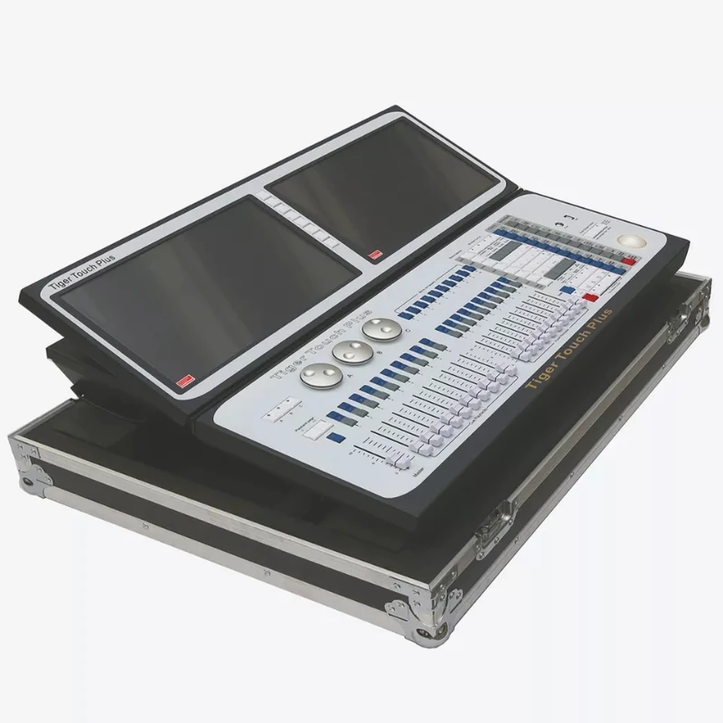 Dmx DJ Titan tiger touch console dmx controller TT Plus Disco dmx 512 light console dj console with flightcase