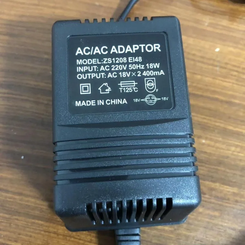 F4 F7 CT6 CT8 Mixer Power Adapter MG82CX Dual 18V Universal Transformer