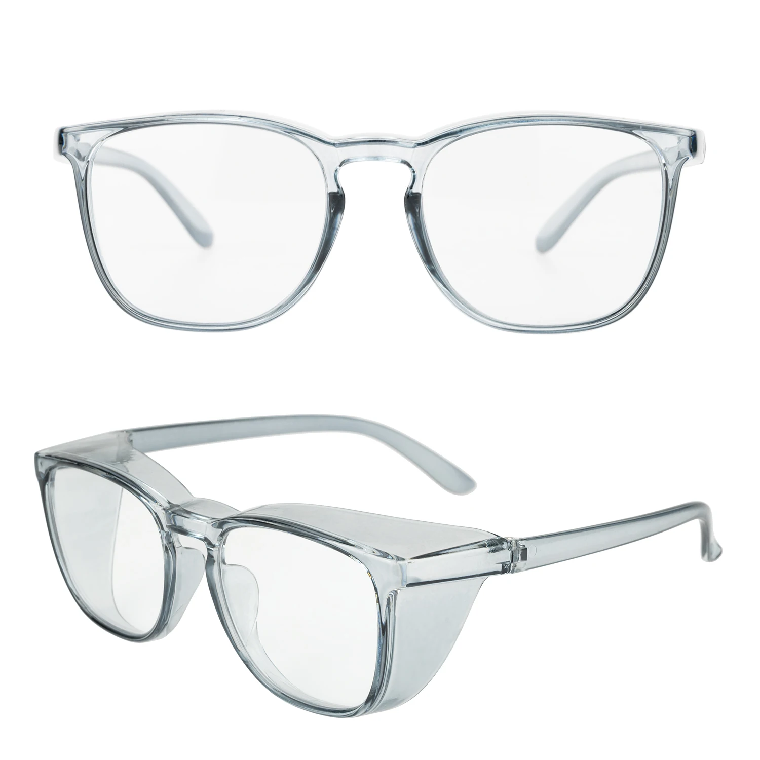 للجنسين UV400 حماية مكافحة الضباب نظارات حماية الضوء الأزرق حجب مكافحة اللعاب حبوب اللقاح نظارات حماية العين شفافة