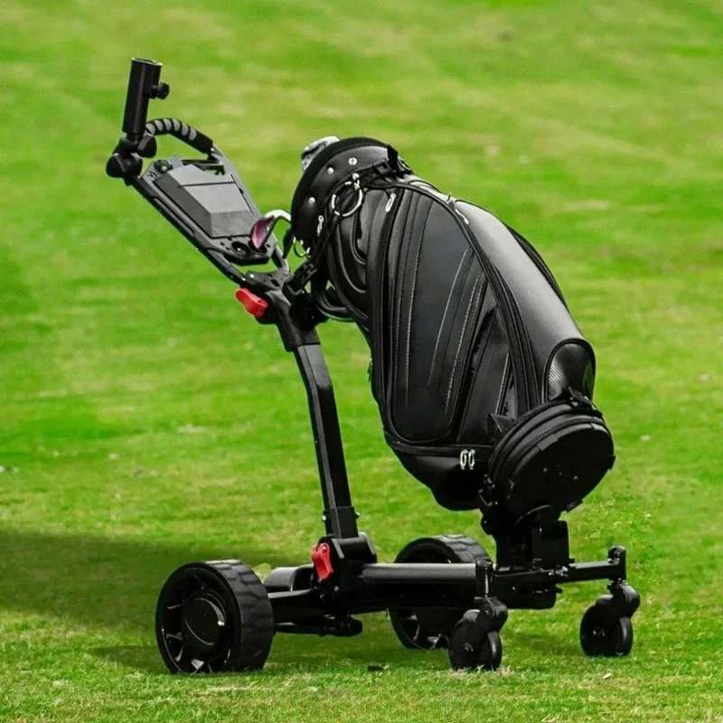 exquisite craftsmanship Automatic Follow Near Me Electric Golf Pull Carts Golf Trolleys  with Remote Control