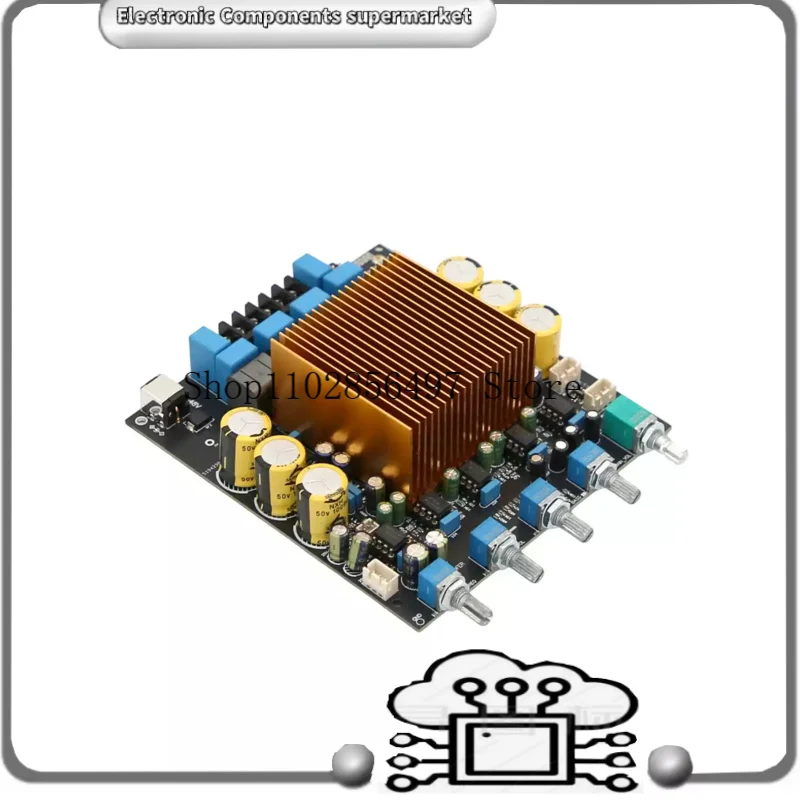 

TPA3255 мощная плата усилителя мощности HIFI 2.1 QCC3084 Bluetooth 5.4 расширенный выход сигнала сабвуфера