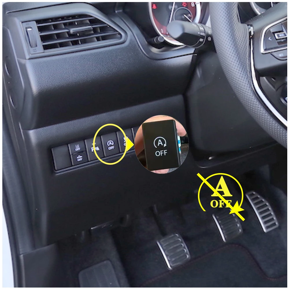 For Suzuki Swift Sport 2018-2024 Auto Start Stop Canceller Eliminator Engine Closer Off Plug Device Delete Disable Control Cable