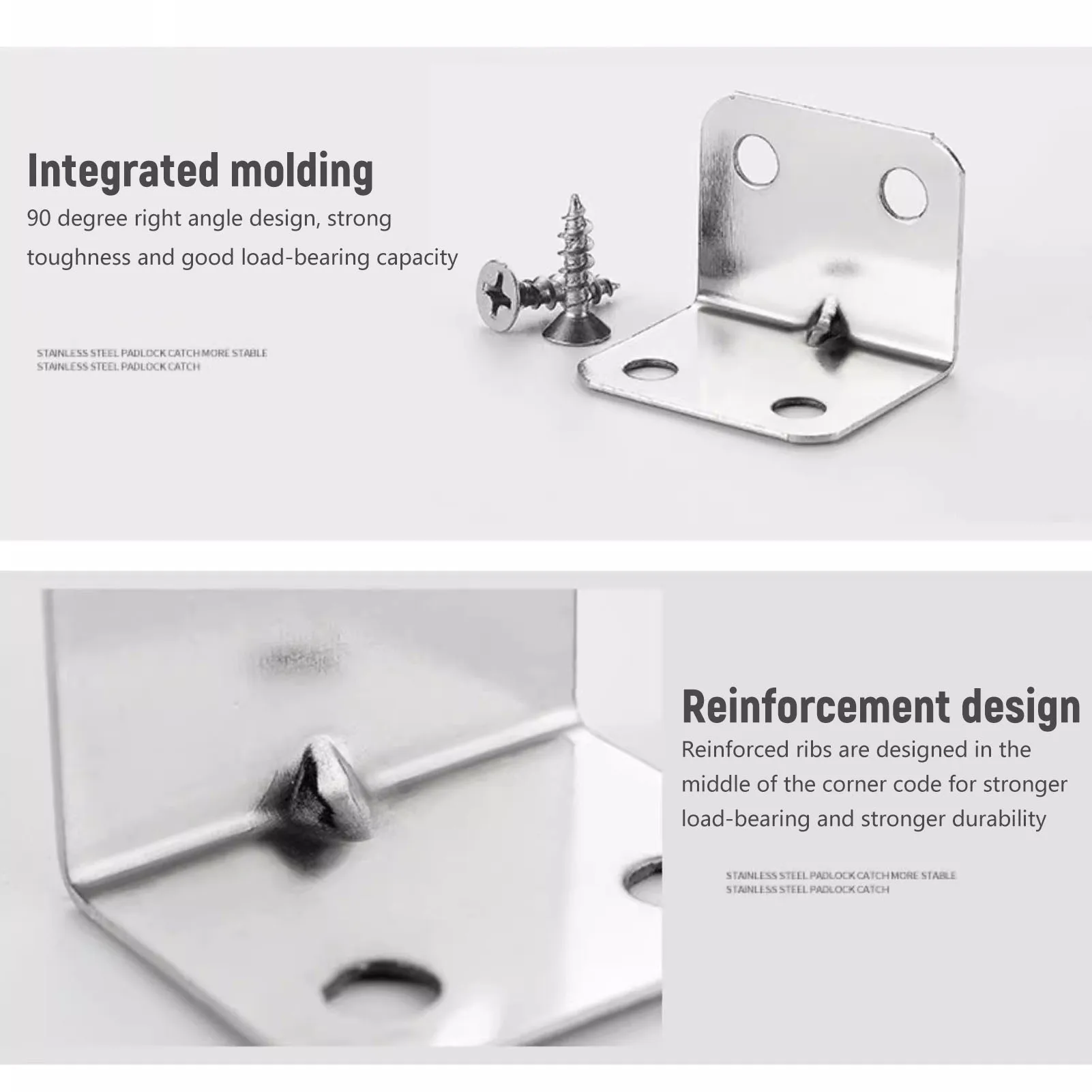 90 Degree Angle L Shaped Shelf Bracket Shelf Bracket Wall Hanging Angle Bracket for DIY Furniture Making Supplies
