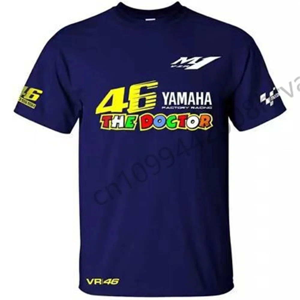 MOTO GP، قميص سباق الدراجات النارية ياماها الصيفي القابل للتنفس في الهواء الطلق، قميص رجالي سريع الجفاف على المنحدرات. #5