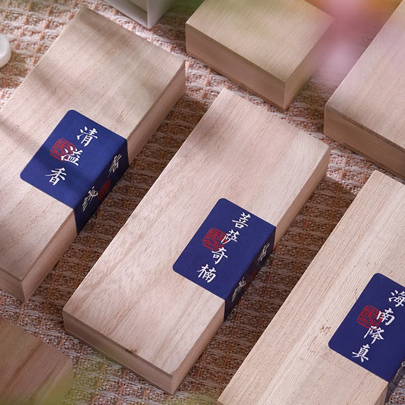 عصا بخور 10 سم، عطر خشبي، 0.3 مم، 20 قطعة لكل صندوق، بخور سفر، خشب العود، خشب الصندل، يمكن حرقها للبخور #4