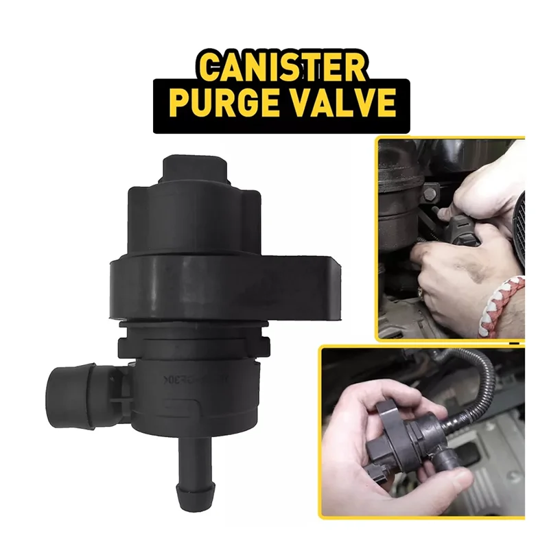 Stabiles Auto-Kohlenstoff-Kanister-Magnetventil, Dampfkanister-Entlüftungsmagnetventil 13901433602, für BMW 3er E46 1999–2005