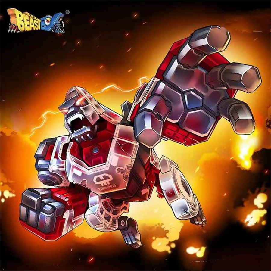 

BeastBox деформационные роботы игрушка-трансформер модель JoJo финальная обезьяна ограниченный выпуск экшн-фигурки Jugetes