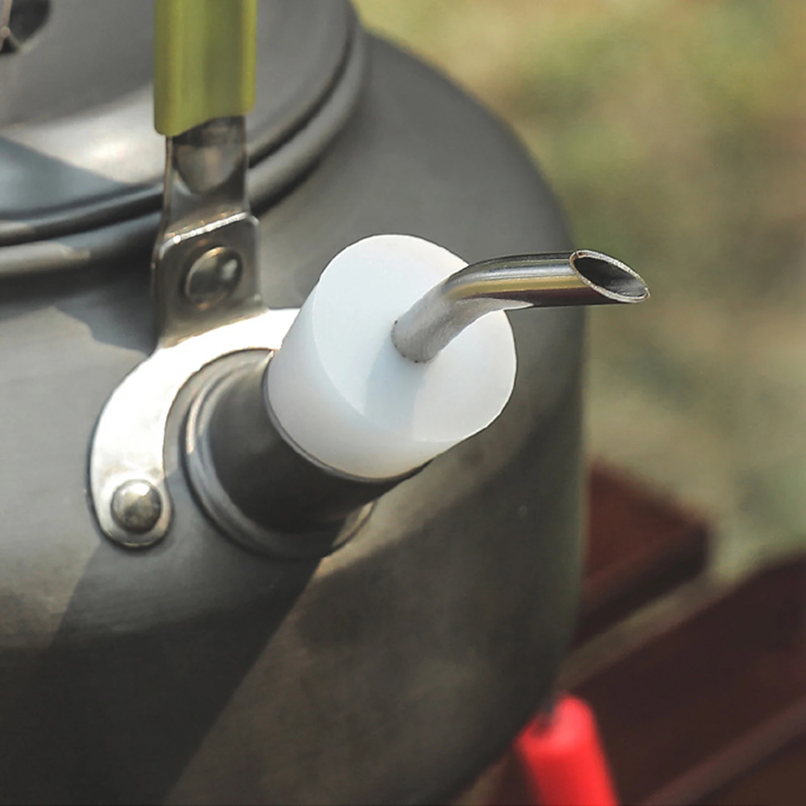 Outdoor Kettle Mouth Coffee Pot Extension Thin Tube Stainless Steel Kettle Camping Extension Water Pipe Conversion Water Nozzle