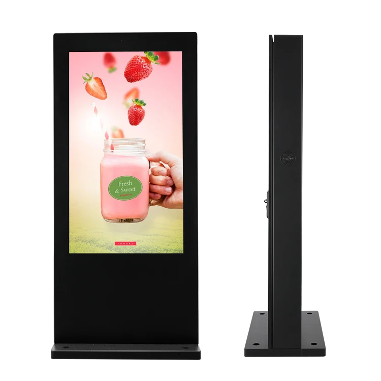 Vertical Dustproof Waterproof IP55 IP65 Digital Outdoor Signage 32 49 55 65 Inch Lcd Advertising Player