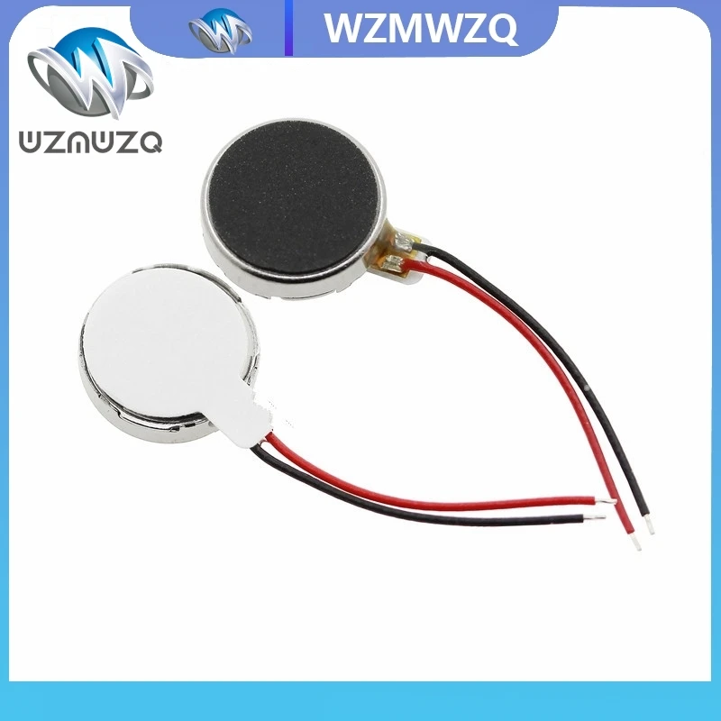 

10x DC 3V 70mA 12000 RPM For Phone Coin Flat Vibrating Vibration Motor Vibration Motor G08 1027
