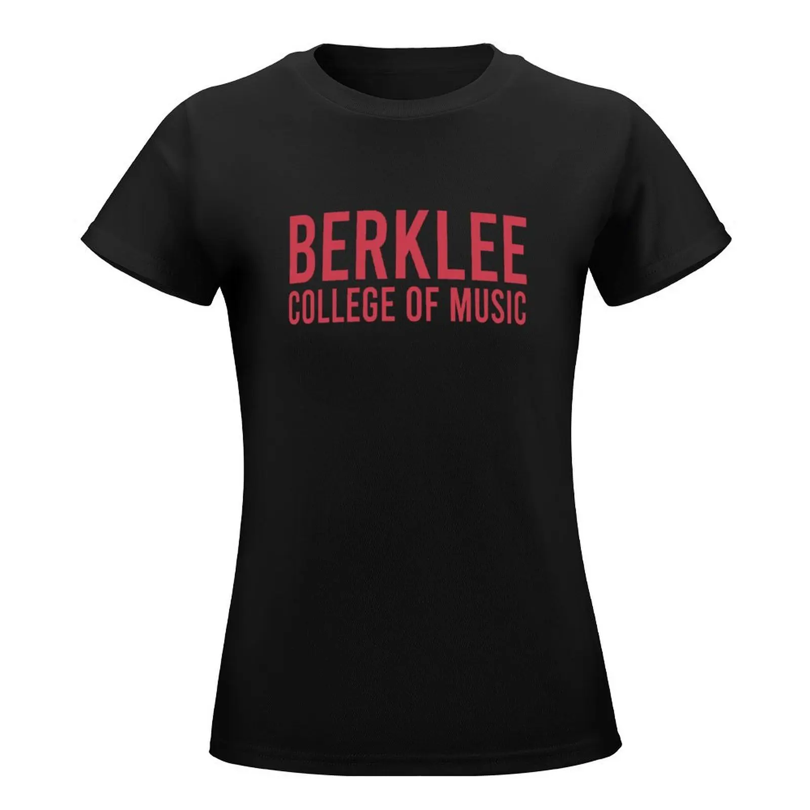 Berklee Music Retro Brand Mock Twist S S T-Shirt funny graphics Women tops