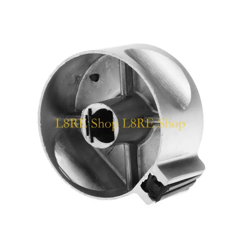 L8RE 2Pcs 8mm Hole Metal Gas Stove Cooker Rotary Switch Knobs Universal Replacement