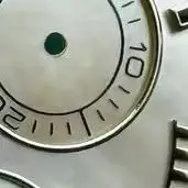 Yellow shell Roman  Watch Dial Fit Dtona 4130 Movement Mount