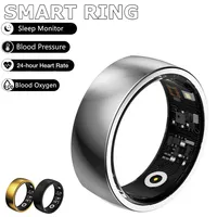 New IP68 Waterproof Smart Ring for Men Women, Health Sleep Monitoring Fitness Tracking Sports Multifunct Ring For IOS Android