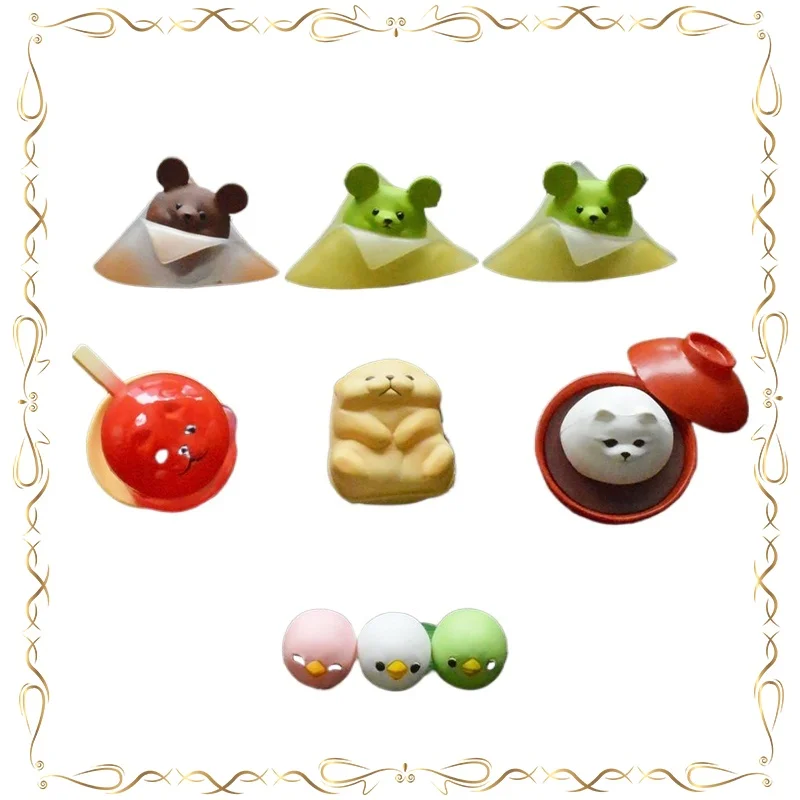 

Eurasian Otter Gashapon Cute Desktop Ornament Keepsake Action Figure Model Toys