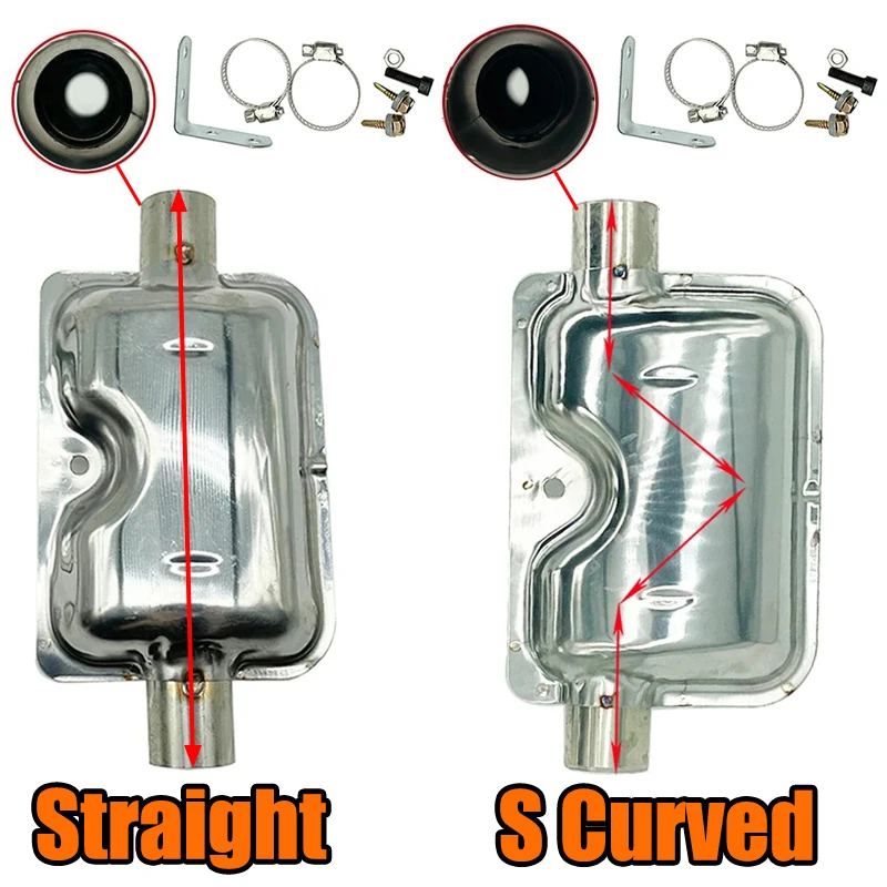 

Выхлопная труба для дизельного отопителя 24 мм: прямая / S-образная, из нержавеющей стали, аксессуары для дизельных отопителей