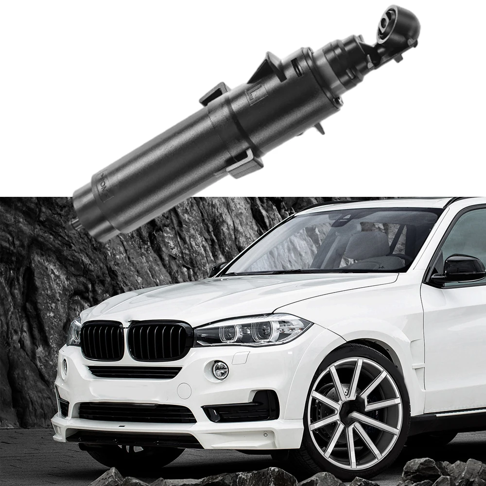 61677292657 61677292658 Front Headlight Washer Nozzle Sprayer for BMW X6 F16 All Engine Sport Utility 2015-2018 Car Accessories
