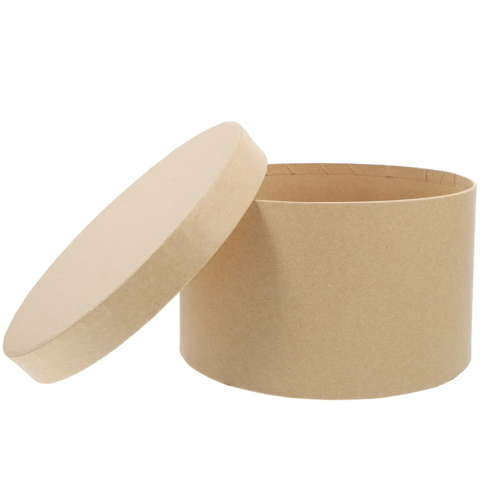 

1pcs Paper Box 12.5x12.5x6cm Round Gift Boxes with Lids Baking Storage Sweet Packing Empty Wrapping Boxes Gifts