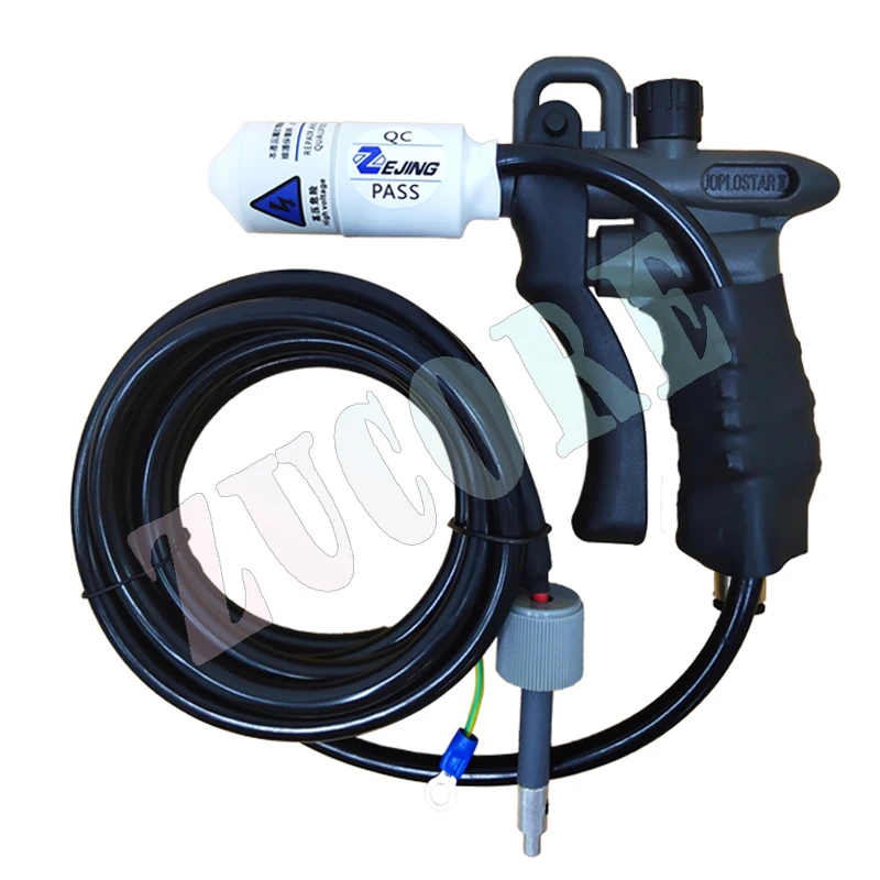 Ионный пневматический пистолет Антистатический пистолет для удаления пыли Ручной двухигольный пистолет JH-GUN с регулируемым воздухом для выдувания пыли Промышленная статика