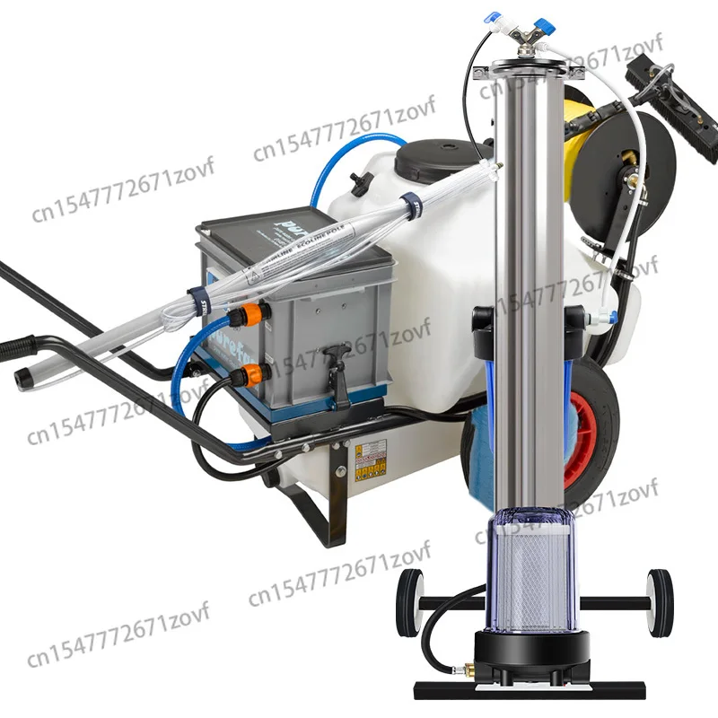 Portable RO DI Water Filter System Window Cleaning DI Deionized Spotless Water System For Washing Window Cleaning