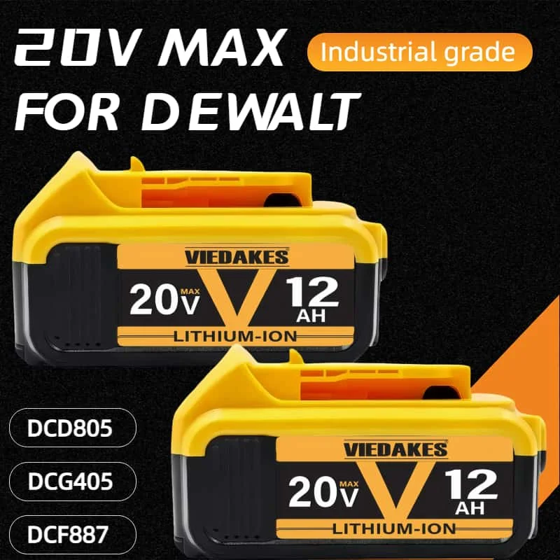 

Compatible for Dewalt 18v battery rechargeable tools DCH163,DCD805,DCF887,DCG405,DCH263,DW089LG batterie for dewalt 20v max