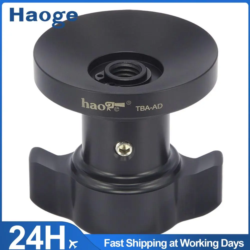 Haoge TBA-AD Short Threaded Knob for Fluid Head Bowl Adapter