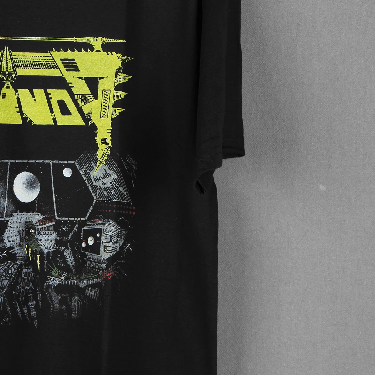 Voivod Killing T-Shirt Technology  Thrash Metal Band Rock Vektor Coroner Men\'s Clothing Short Sleeves Cotton Graphic Shirt
