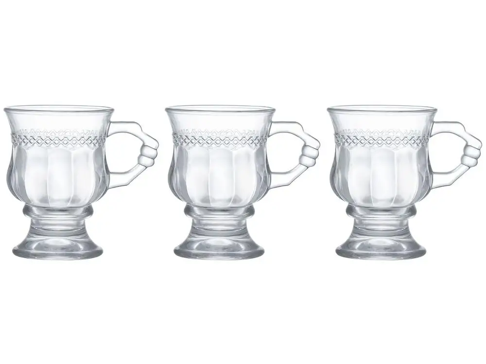 طقم أكواب Hauskraft Lorena الزجاجية ، 3 قطع ، من من من نوع Hauskraft #1