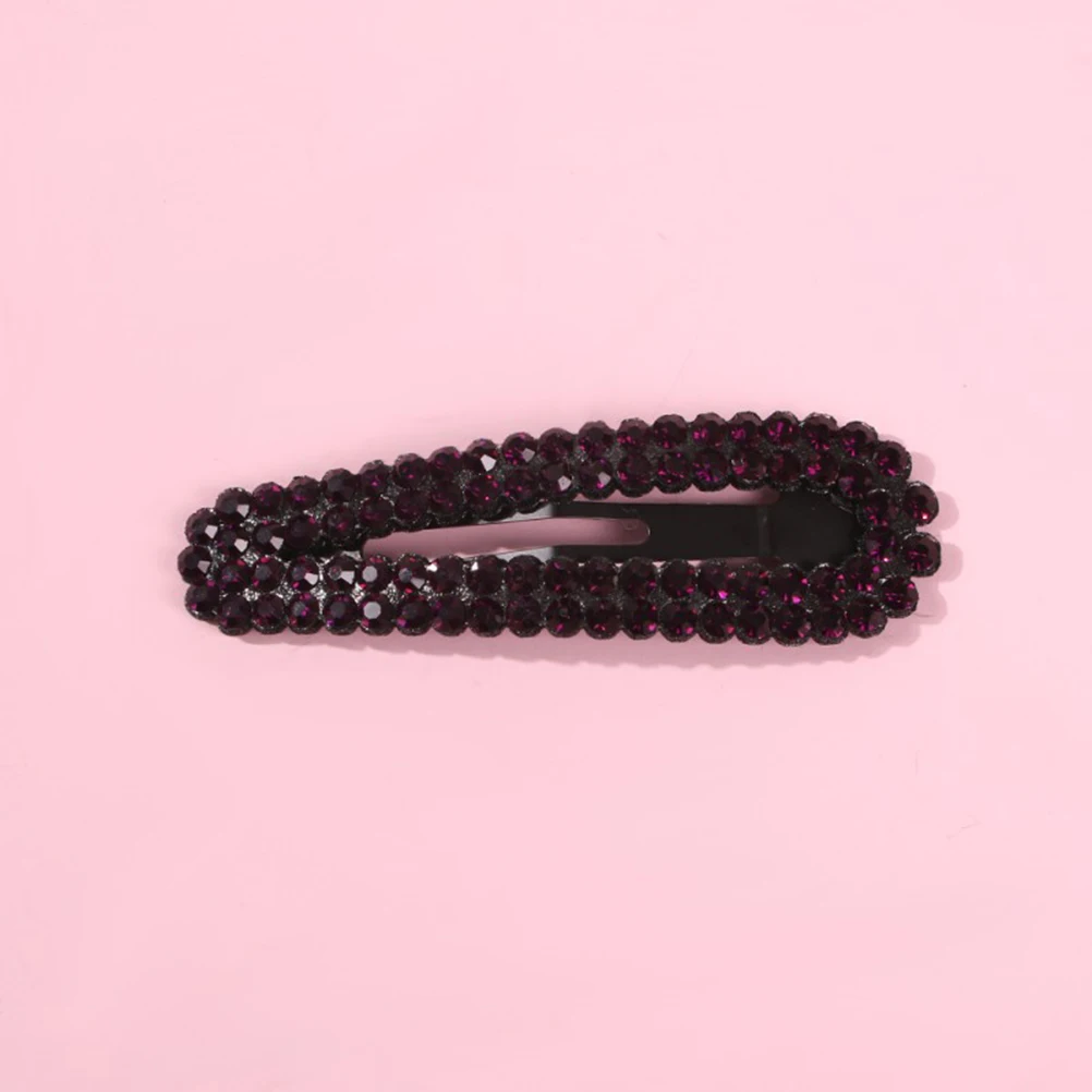 

3pcs Rhinestone Clips Alloy Hairpins For Women Stylish Crystal Hair Accessories Sparkling Bobby Pins Pearl Design Durable