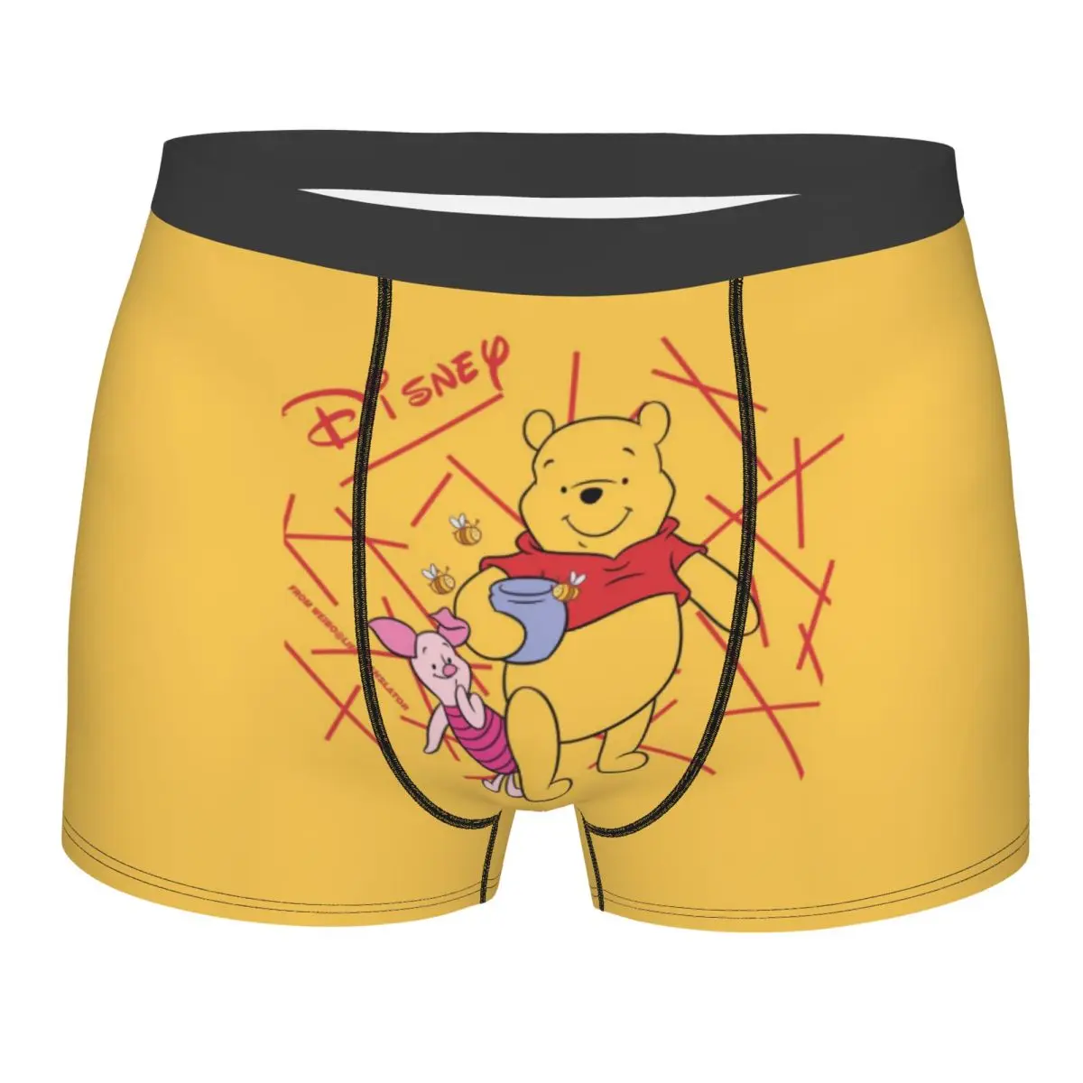 

Пользовательские боксеры «Пятачки и друзья», шорты, мужские трусы, нижнее белье, модные трусы