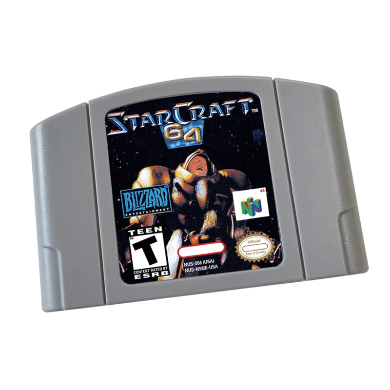 

N64 Game Card Cartridge Console US Version -Starcraft 64