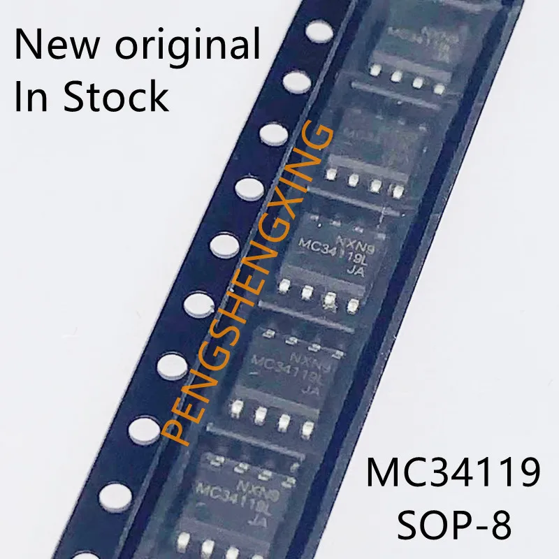 10PCS/LOT   MC34119  SOP-8 MC34119DR2G MC34119L 34119  New original spot hot sale