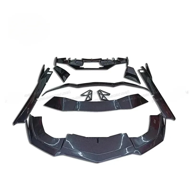 Factory hot sale New val Carbon Fiber Rz Style Body Kit With Spoiler Aventador Lp0