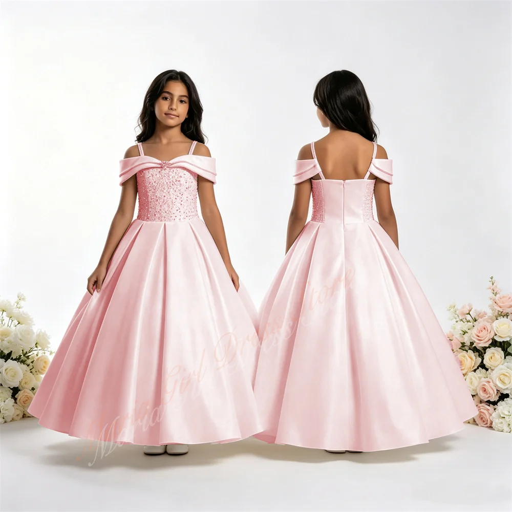 robe-de-demoiselle-d'honneur-de-luxe-personnalisee-en-sequins-blancs-ornee-de-perles-a-bretelles-spaghetti-dos-nu-en-satin-robe-de-princesse-pour-premiere-communion