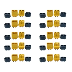 10 Pairs XT60H connector plug with Sheath Housing Female / male XT60 plug for RC Lipo Battery cars fpv drones Airplane