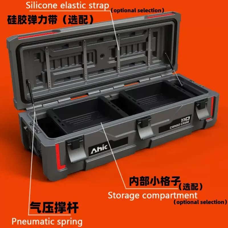 Camping Accessories Storage Toolbox Trunk 110L Car Roof Box