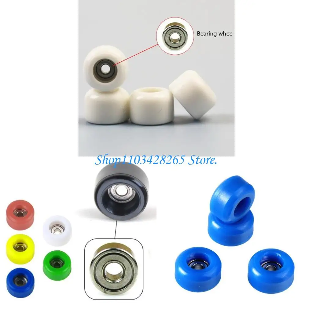 Mini Skateboard Timteboard Parte Parte Cuscinetto Cuscinetto 4PC Accessorio Assemblaggio facile G2te