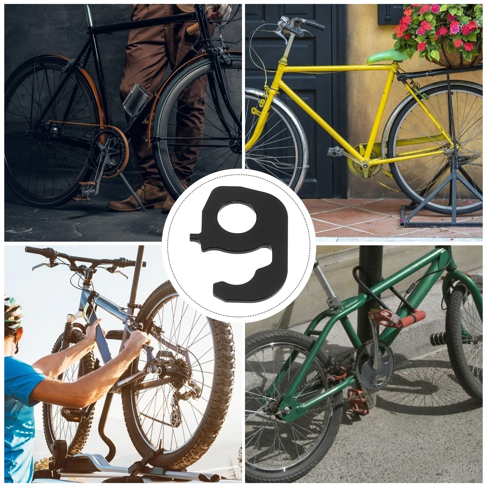 

Anti-Loose Washer For Bike Mountain Road Bicycle Crankset Hollow Lightweight Durable Metal Chainset Gasket Cycling Parts