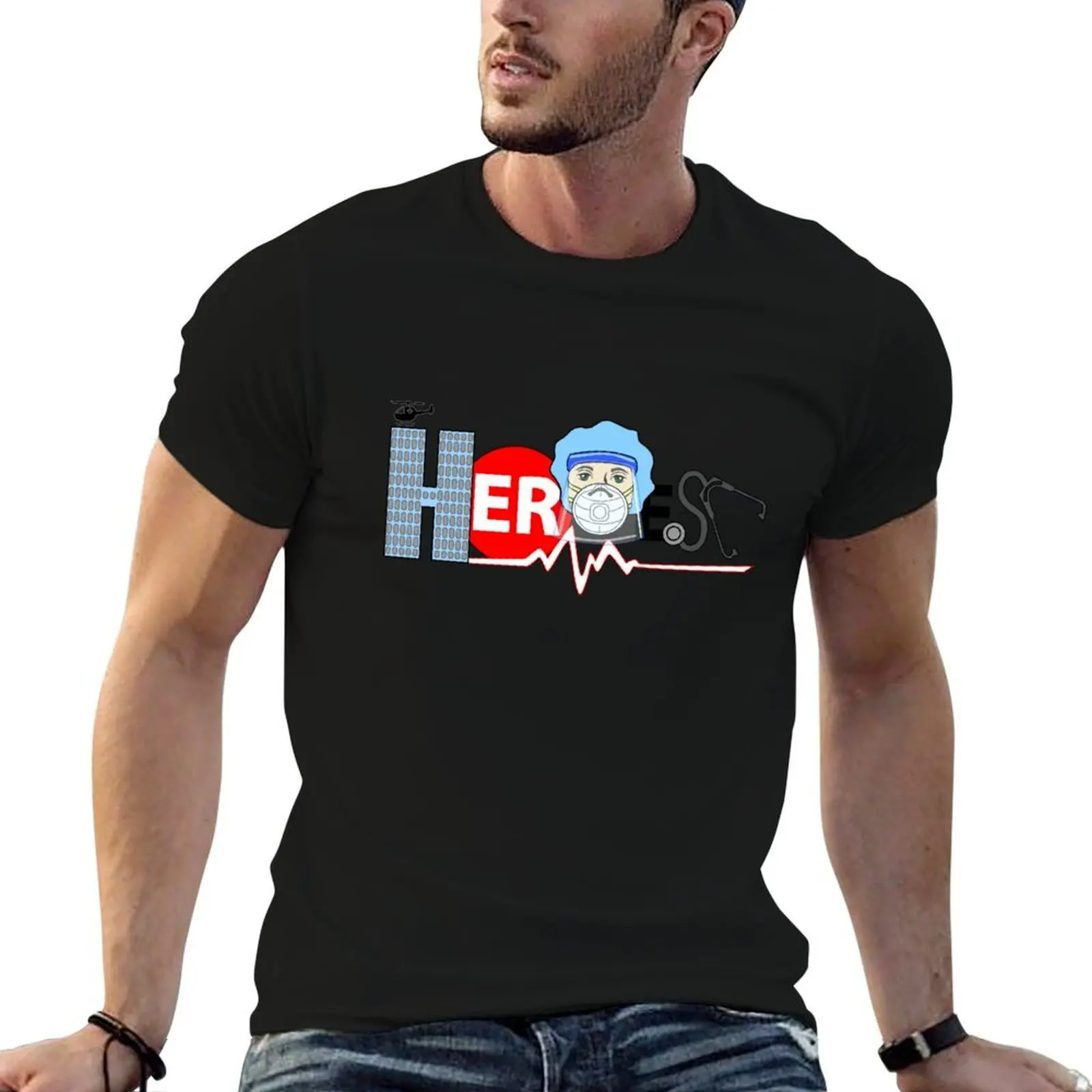 

Medical Heroes Male T-Shirt cotton t shirts high quality t shirt man plain anime t shirts for man T-shirt