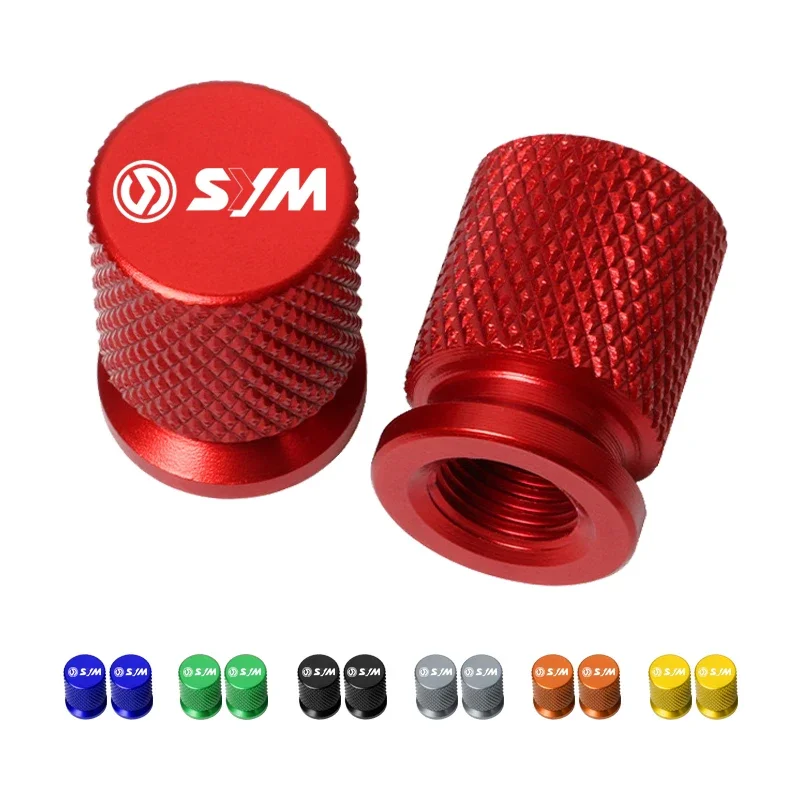 Wheel Tire Valve Cover Caps For SYM Joymax Z 125 200 250 300 GTS 250i 300i T3 Maxsym 400 600i TL 500 Joyrides CRUISYM 300