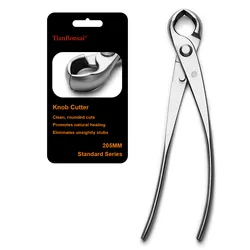 Standard Grade 205 mm Knob Cutter Concave Cutter 3Cr13 Alloy Steel Bonsai Tools