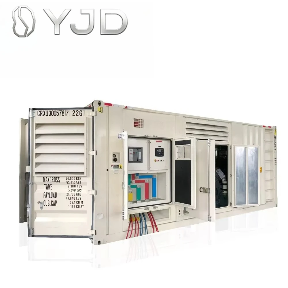 Generador de Gas Natural GB Power GB-P1000, Nuevo Modelo, Súper Silencioso, Tipo Contenedor, 1000 kW, 50/60Hz, Ats