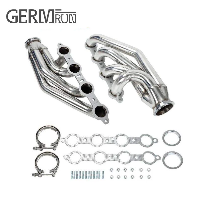 

LS Turbo Headers For LSX, LS1, LS2, LS3, LS6 (1 3/4"Primaries) Forward Facing Up