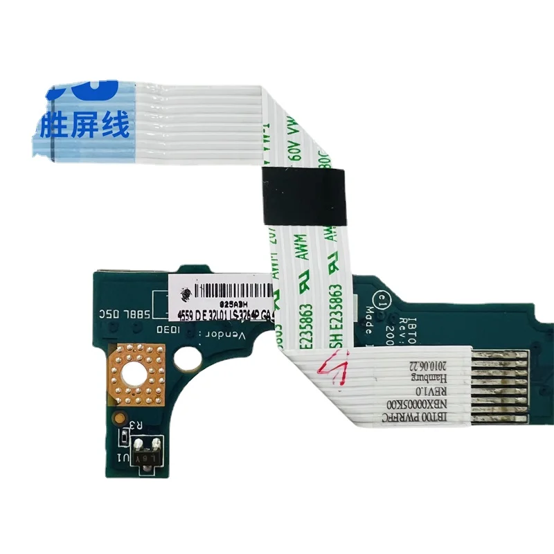 Traje para HP 6910P tablero de interruptor tablero de botón de arranque LS-3264P NBX00005K00 tablero de arranque