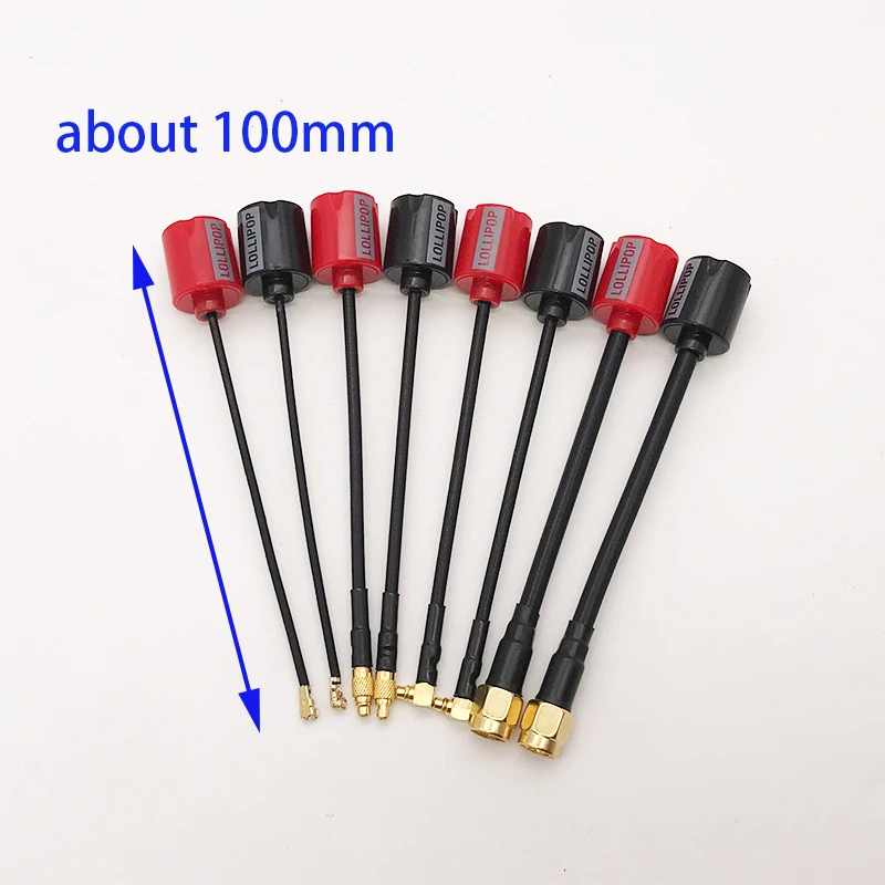 RHCP 5.8G Lollipop5 FPV Antenna 2.8DBi SMA MMCX UFL IPEX Long Range For RC Racing Drone Goggles Transmitter Receiver Part