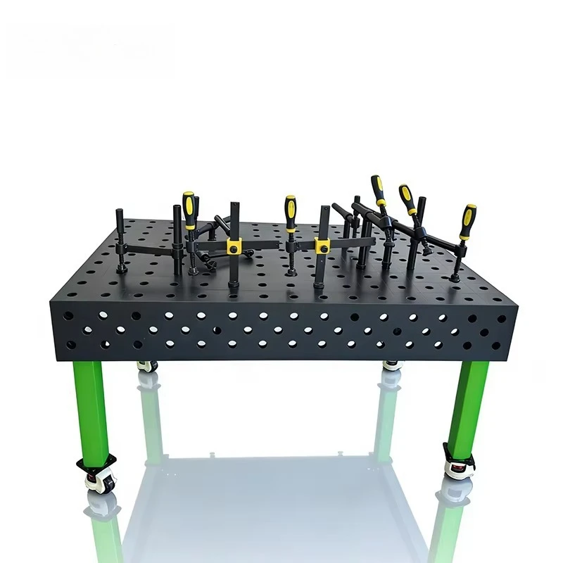 

Профессиональный регулируемый 3D-стол для сварки с новой позиционирующей сетчатой пластиной для трубных каркасов и металлообработки