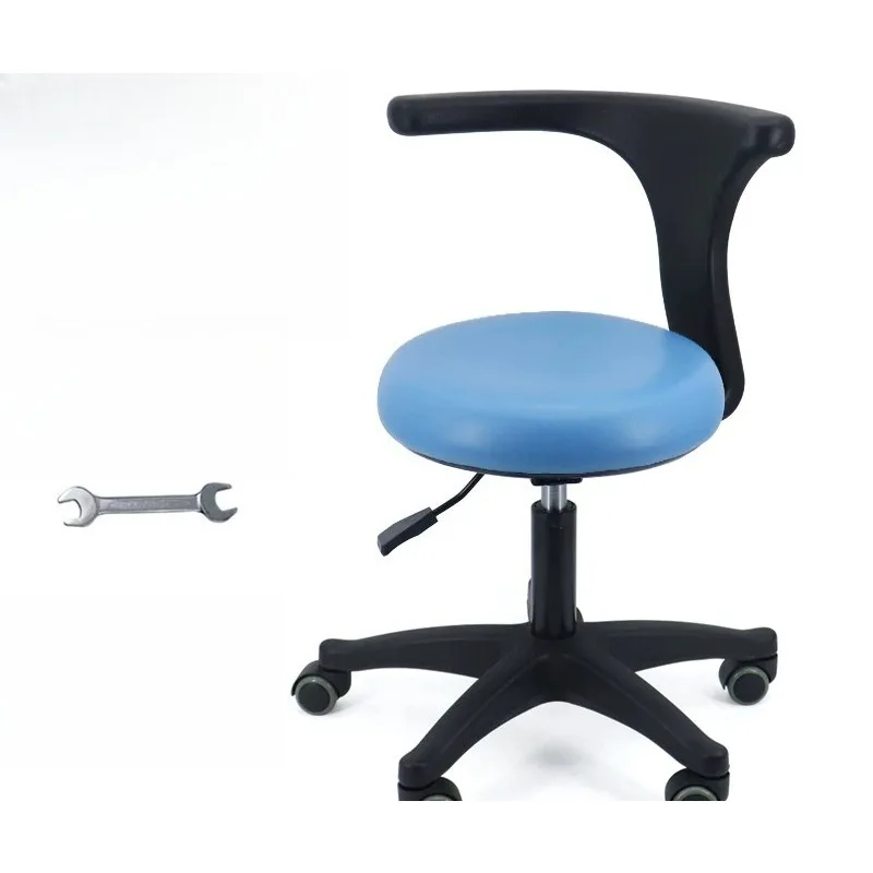 Dentist Seat Metal Stainless Steel Feet, Swivel Chair Dental Chair Doctor Chair